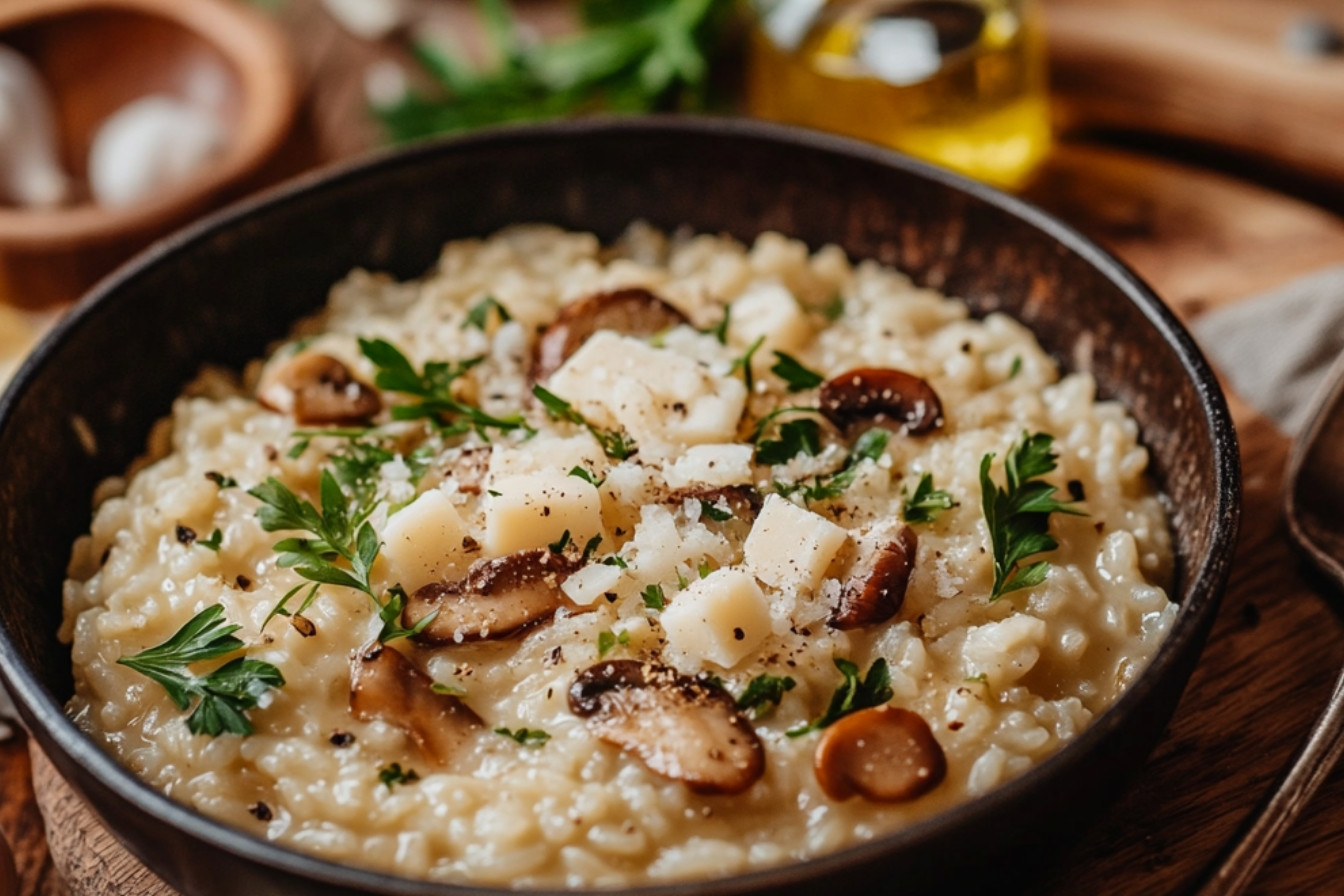 Risotto aux cèpes