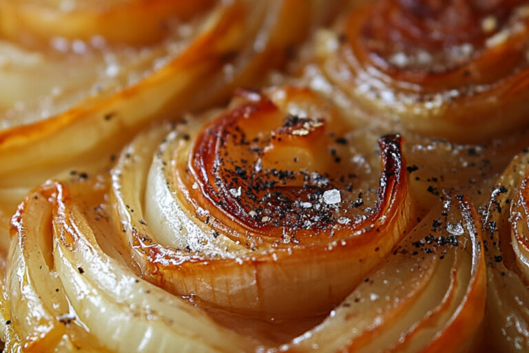 Tarte Tatin aux Oignons Caramélisés