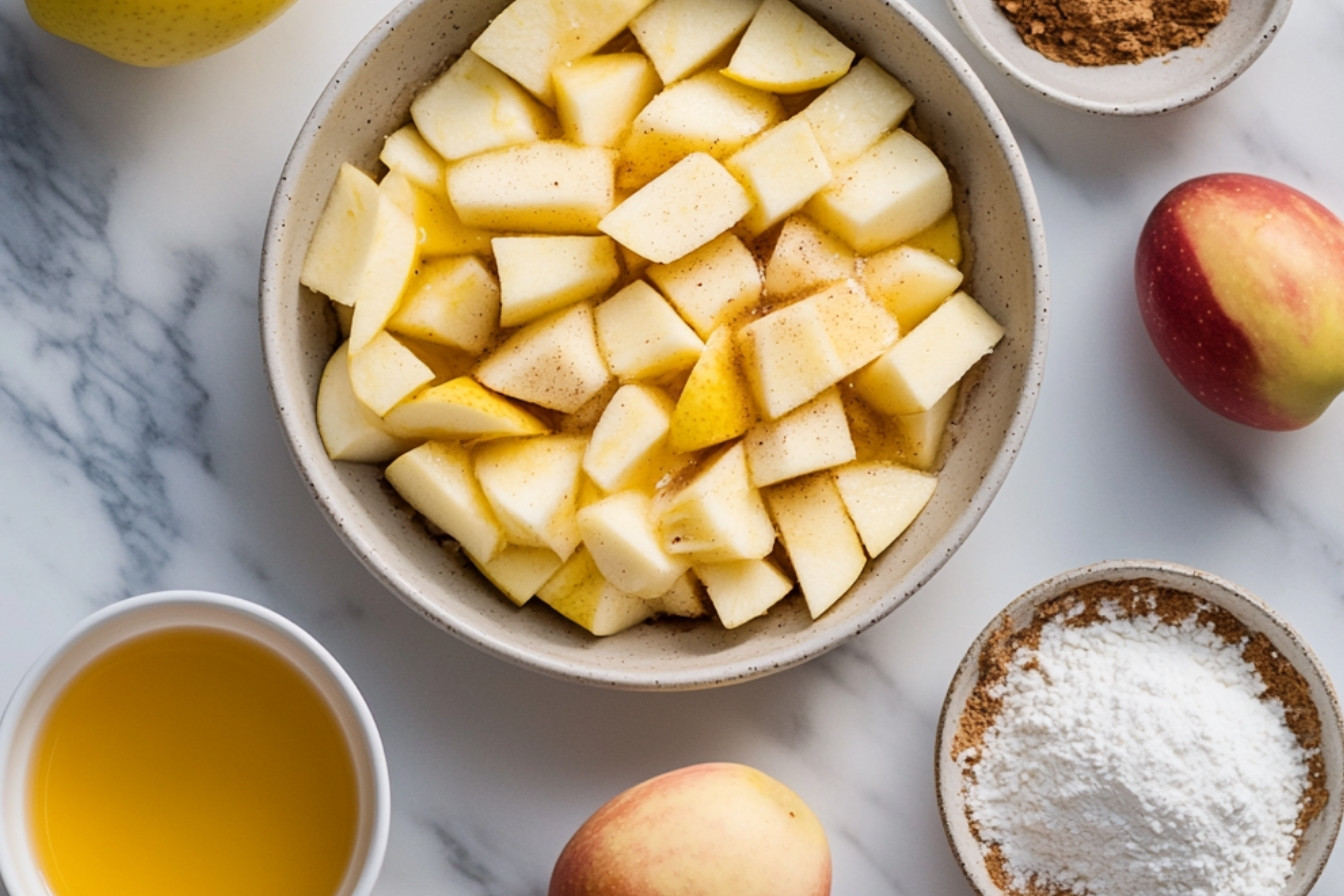 Tarte aux pommes gourmande