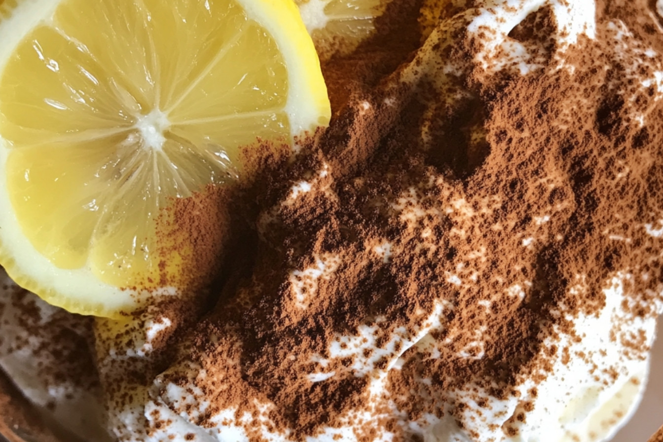 Tiramisu au citron et limoncello