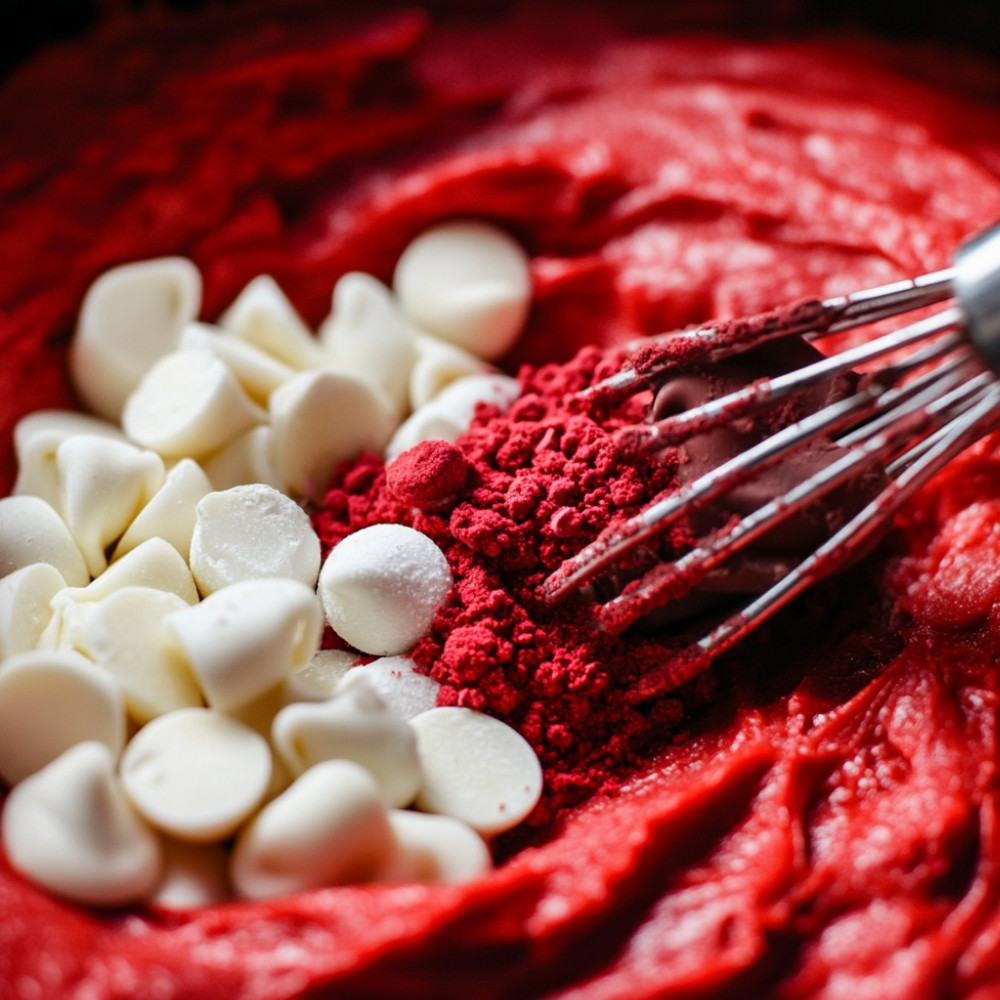 Biscuits craquelés red velvet