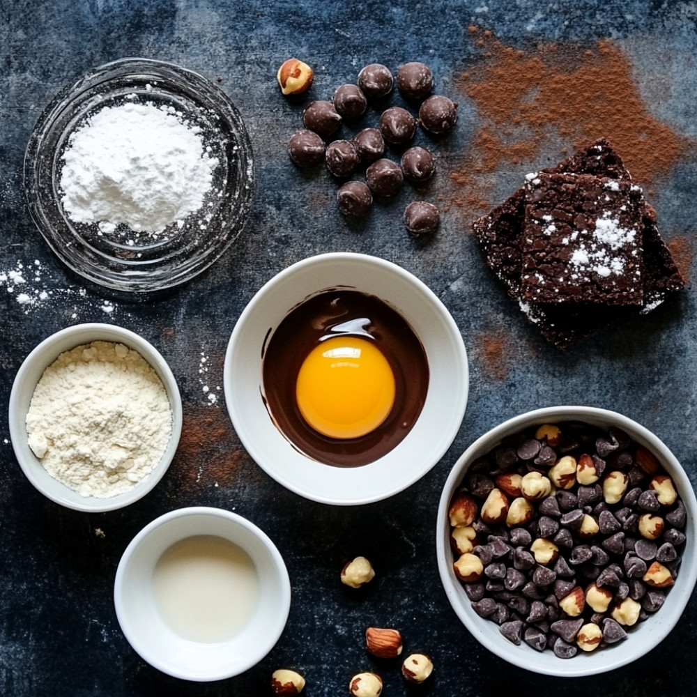 Brownies choco-rochers
