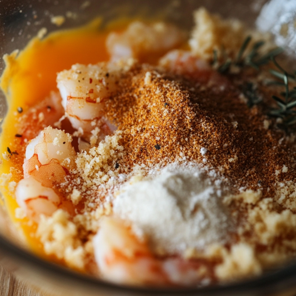 Crevettes panées