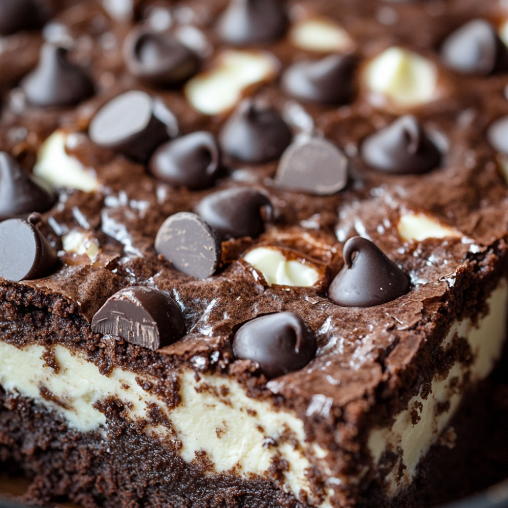 Gâteau brownie au fromage à la crème à la mijoteuse