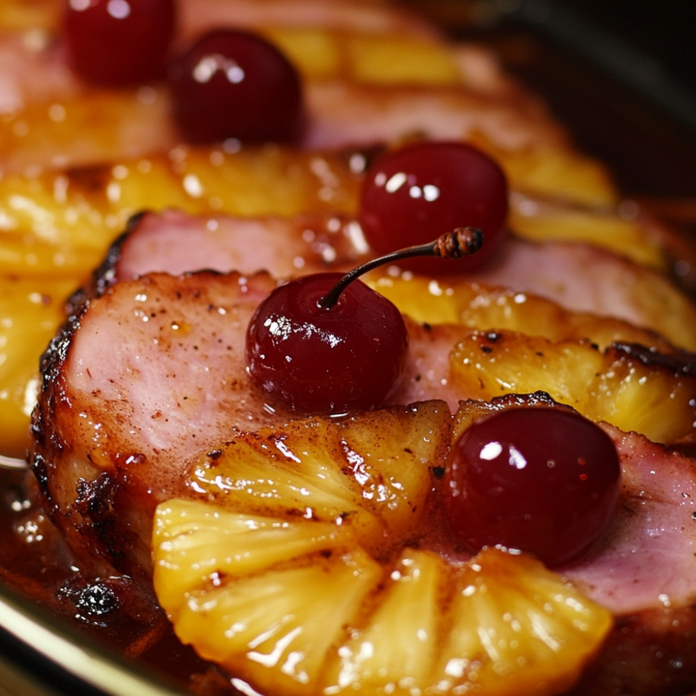 Jambon aux ananas