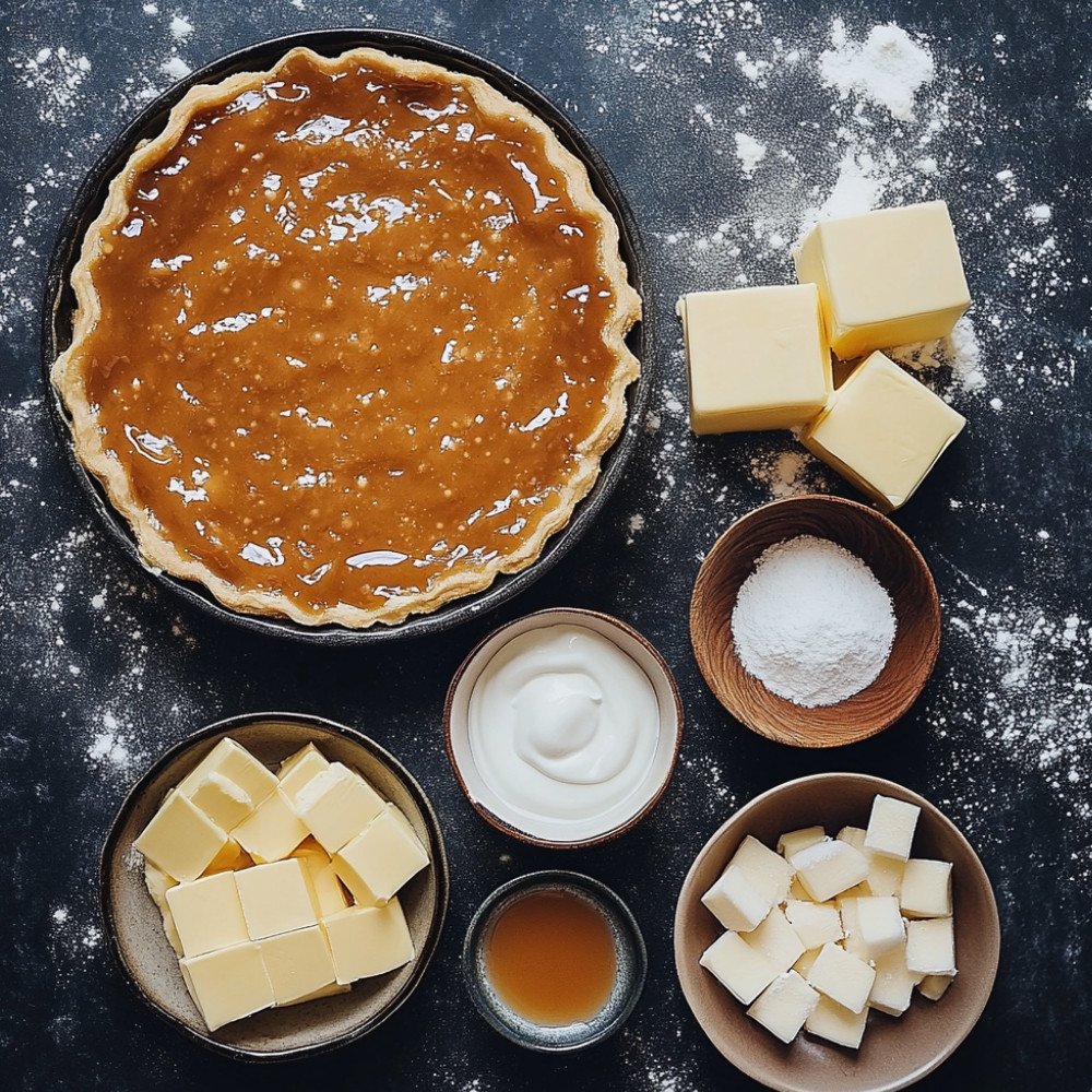 Tarte au caramel