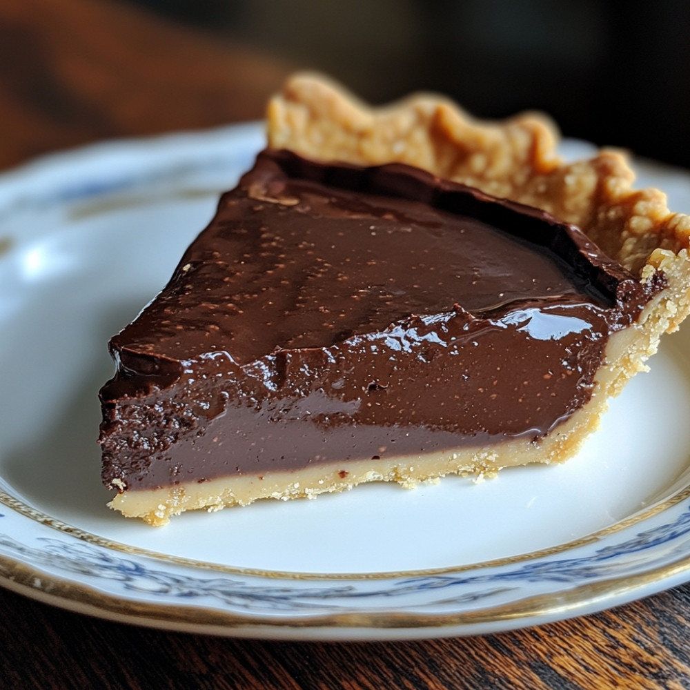 Tarte au chocolat et tofu