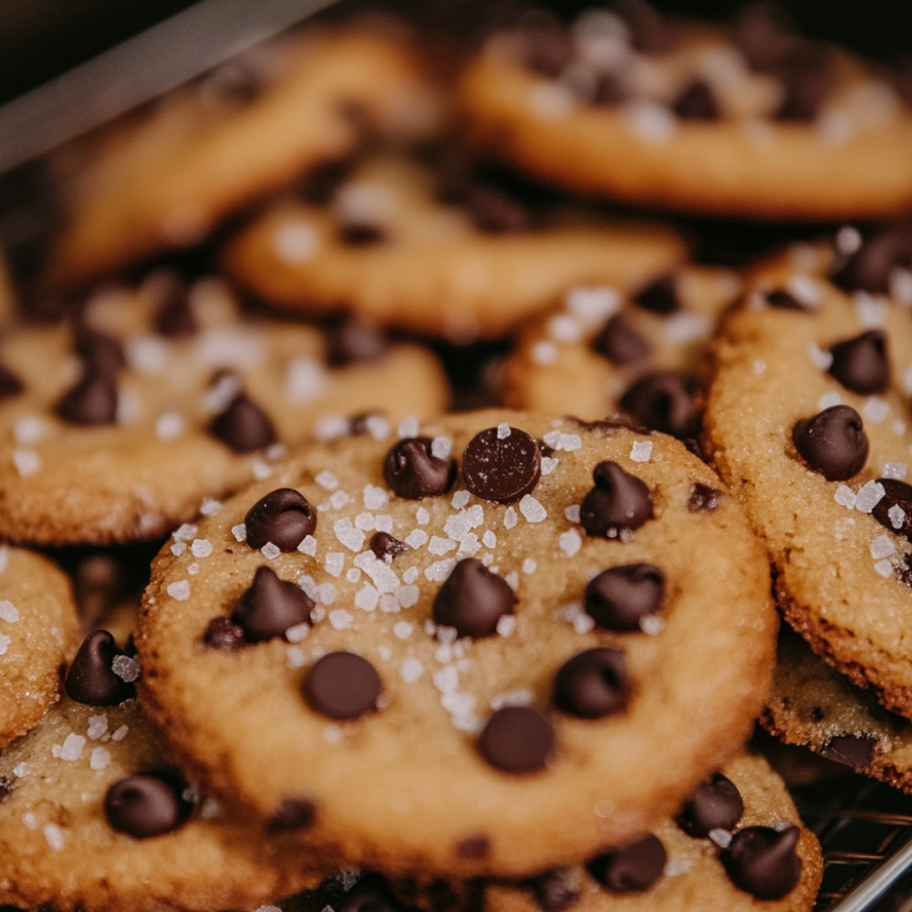 Biscuits aux pépites de chocolat dans un seul bol