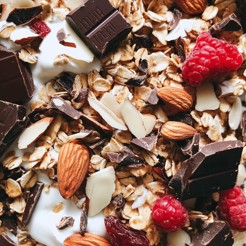 Barres granola au yogourt glacé