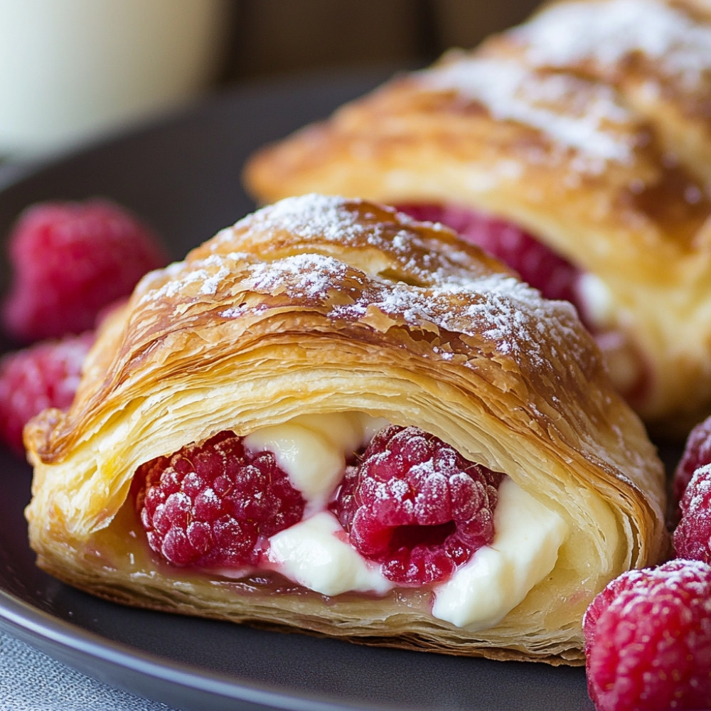 Chausson aux framboises