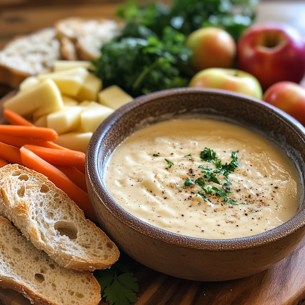 Fondue à l'érable