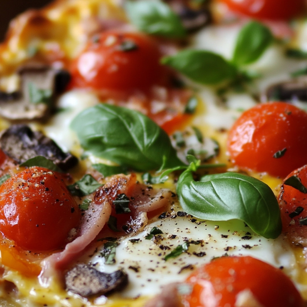 Frittata pizza