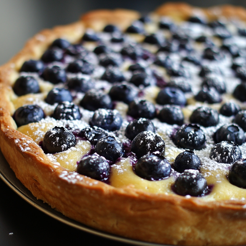 Gâteau aux bleuets