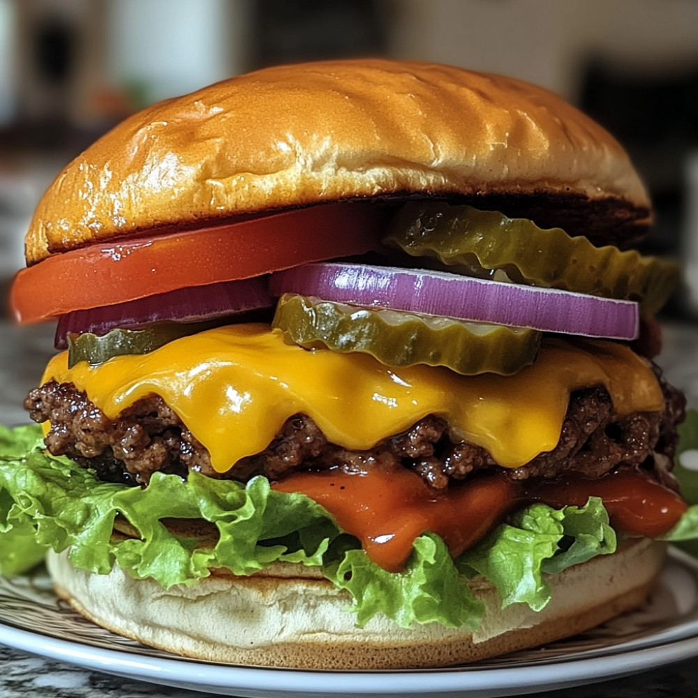 Hamburger à l'américaine
