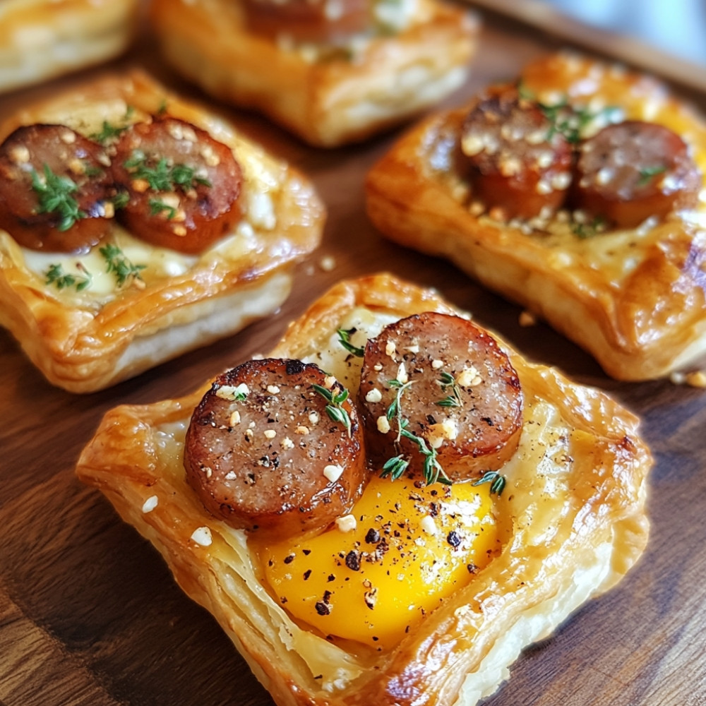 Mini roulés à la saucisse