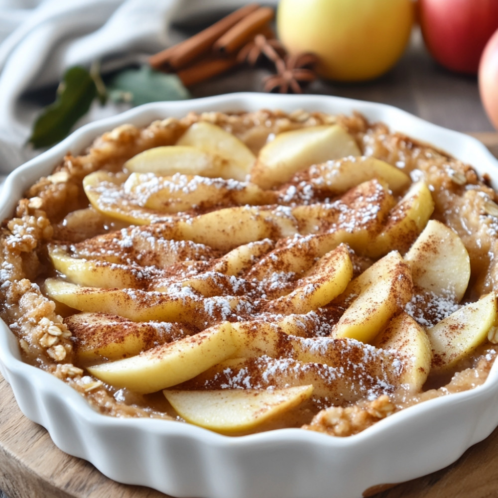 Pomme garnie style croustade