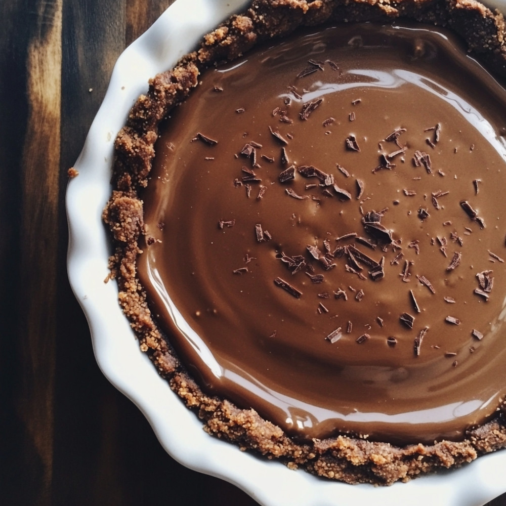 Tarte au chocolat et tofu