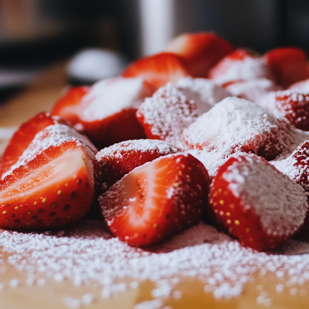 Trottoirs aux fraises