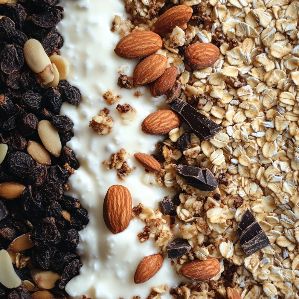 Barres granola au yogourt glacé