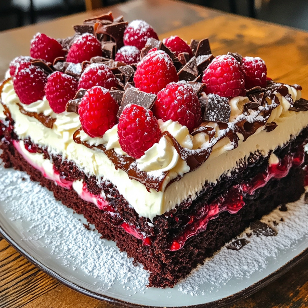 Bûche framboisier
