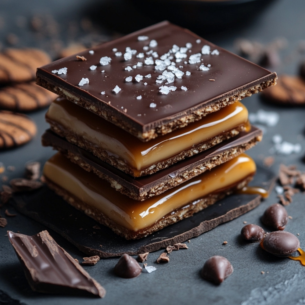 Carrés Choco Caramel
