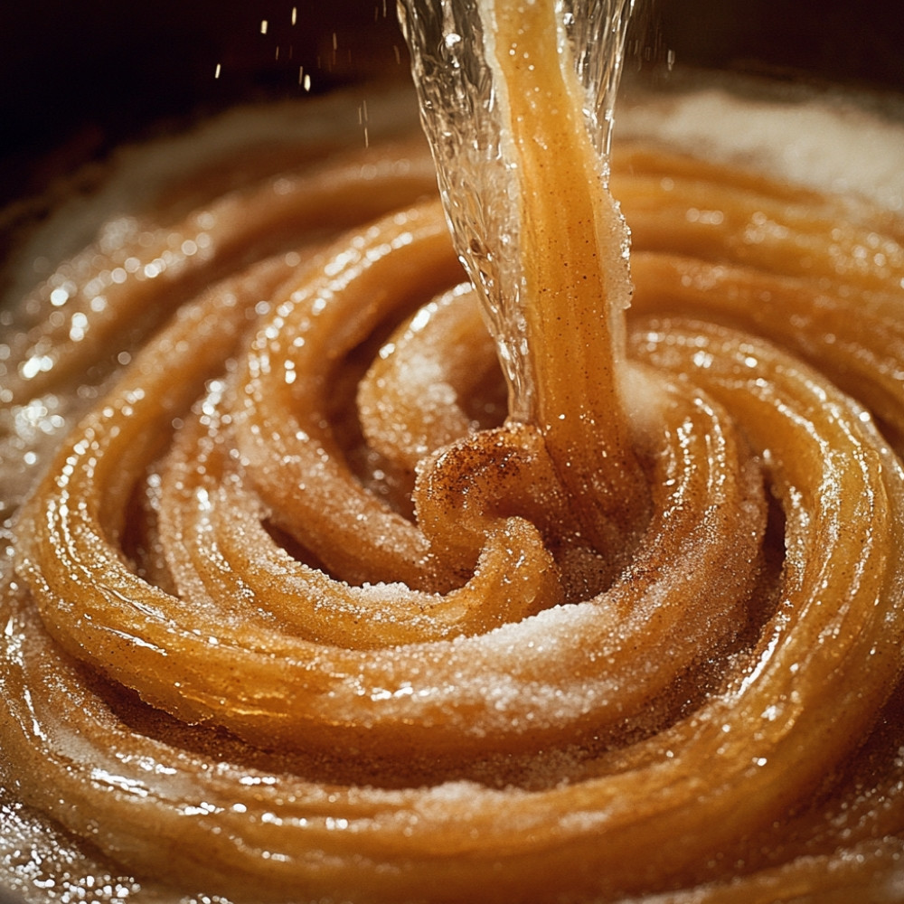 Churros à la cannelle et au sucre