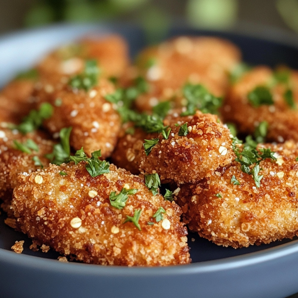 Croquettes de poulet aux céréales
