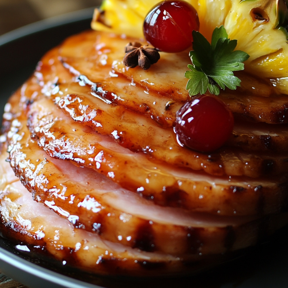 Jambon aux ananas