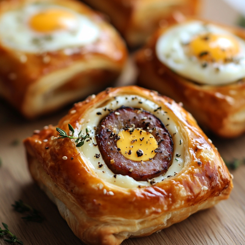 Mini roulés à la saucisse
