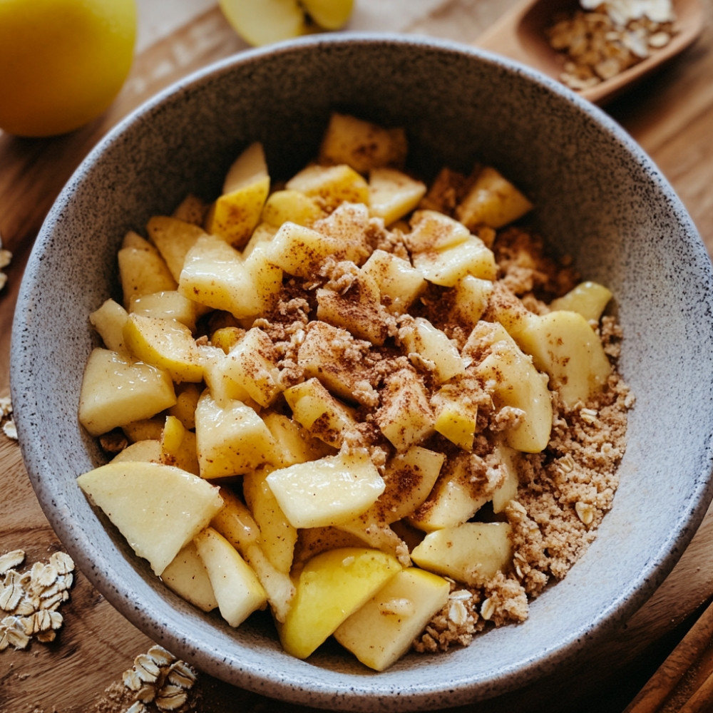 Pomme garnie style croustade