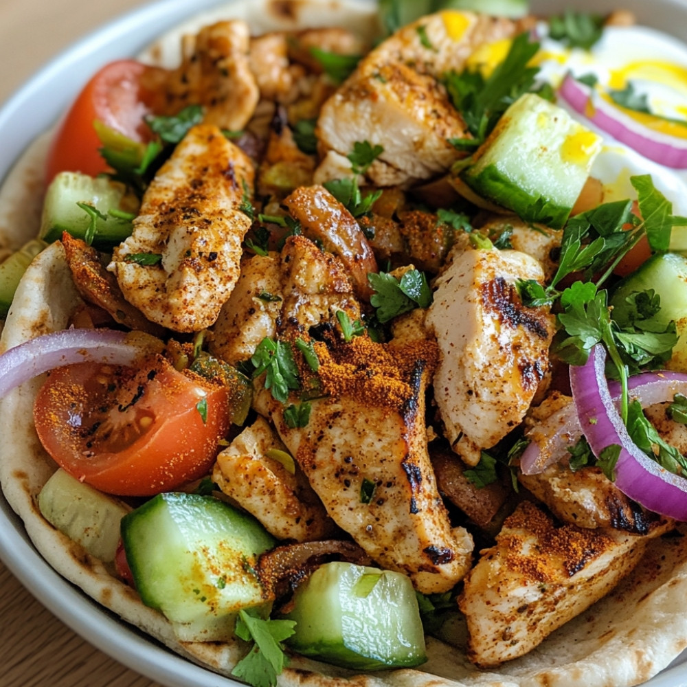 Shawarma au poulet