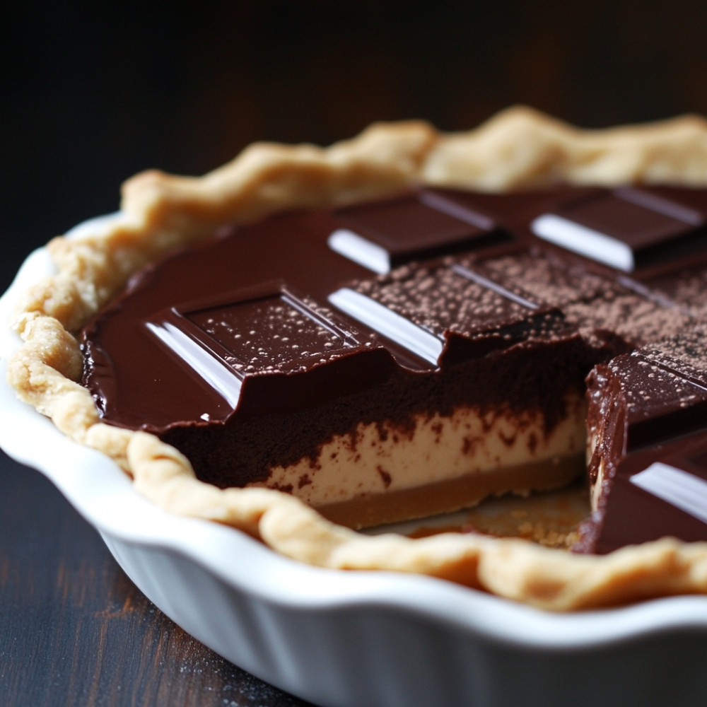 Tarte au chocolat et tofu