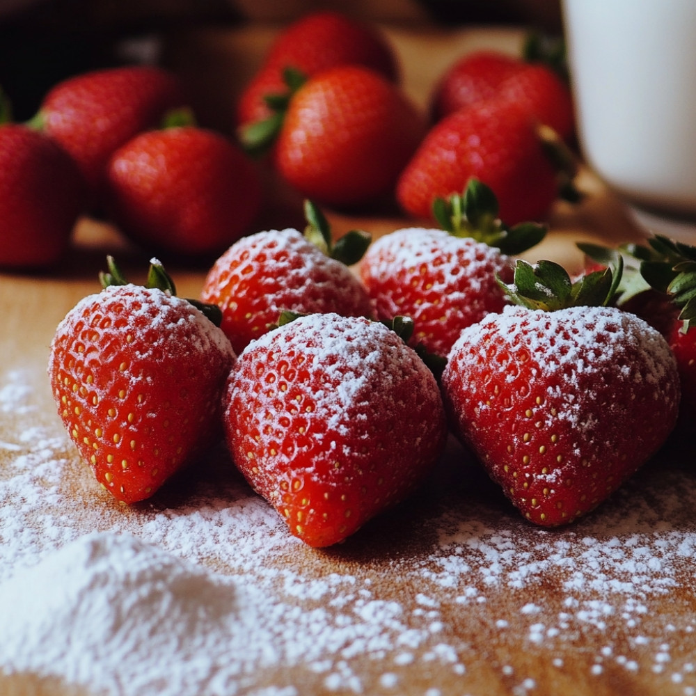 Trottoirs aux fraises