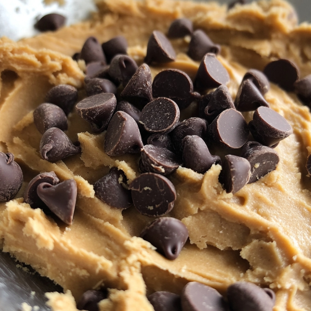 Biscuits au beurre d'arachide et pépites de chocolat