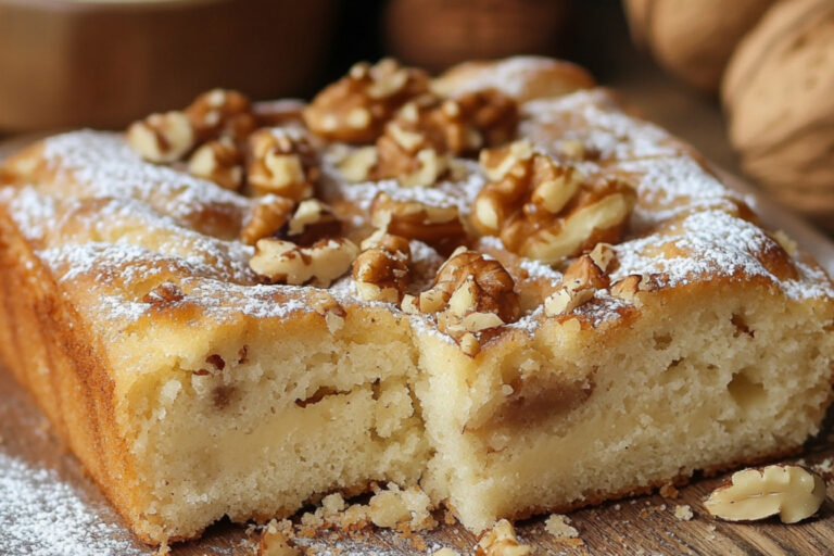 Cake aux noix