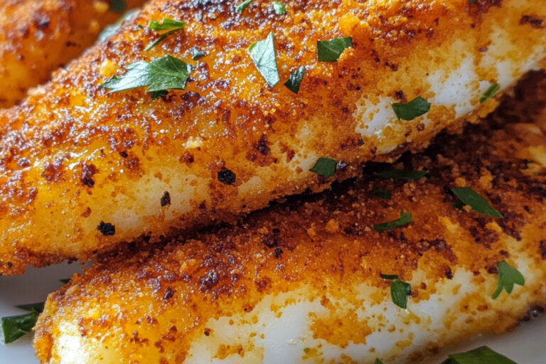 Croquettes de poisson piri piri à congeler
