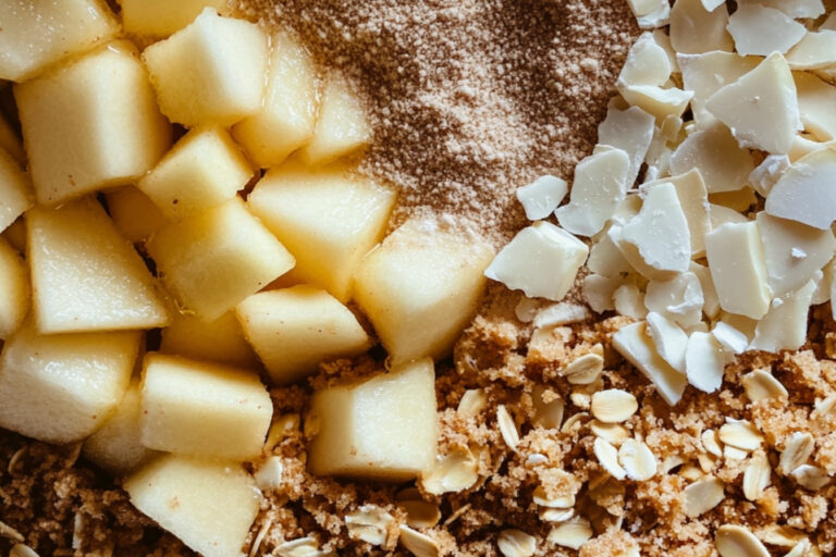 Crumble aux pommes