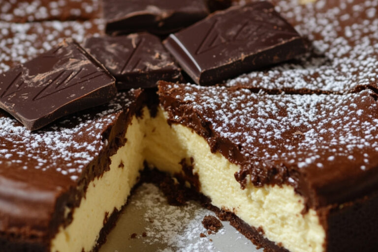 Gâteau sans farine au chocolat et ricotta