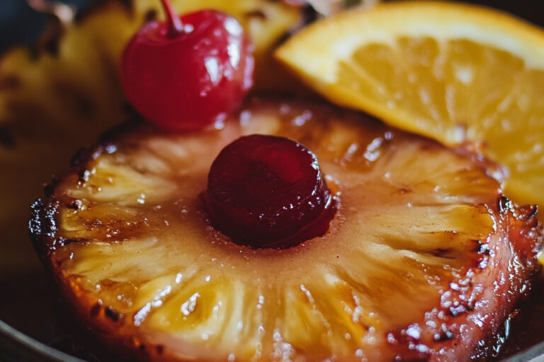 Jambon aux ananas