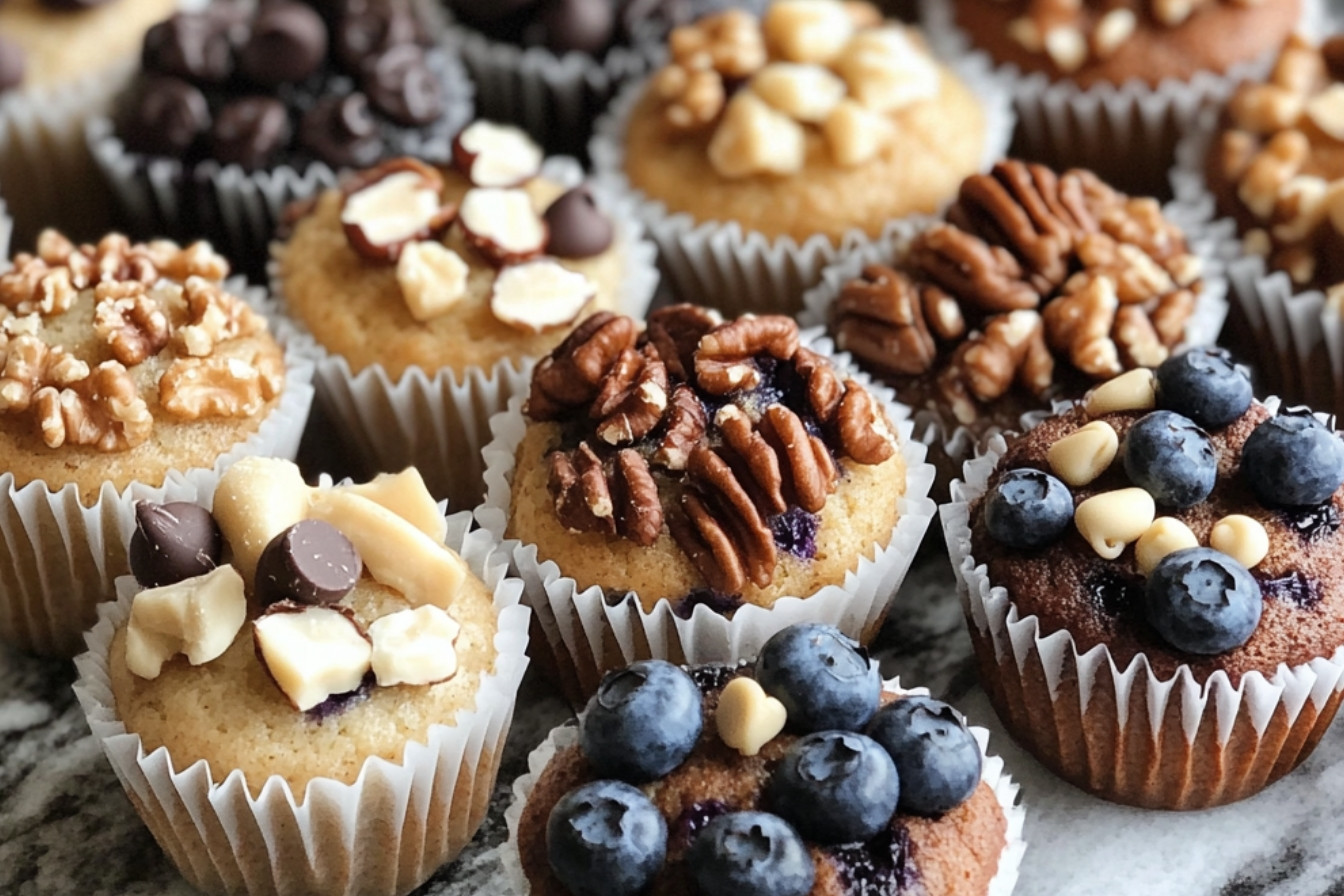 Mini muffins assortis