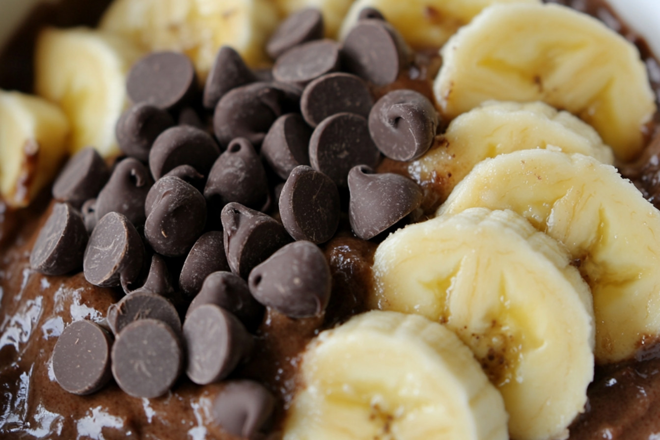 Pouding au chocolat et bananes à la mijoteuse