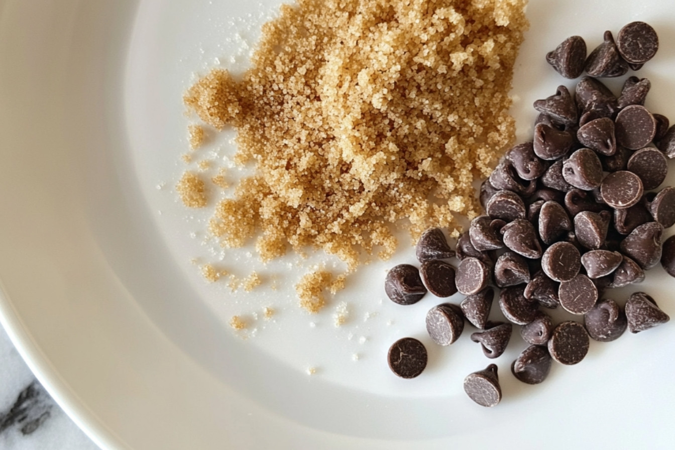 Biscuits aux pépites de chocolat dans un seul bol