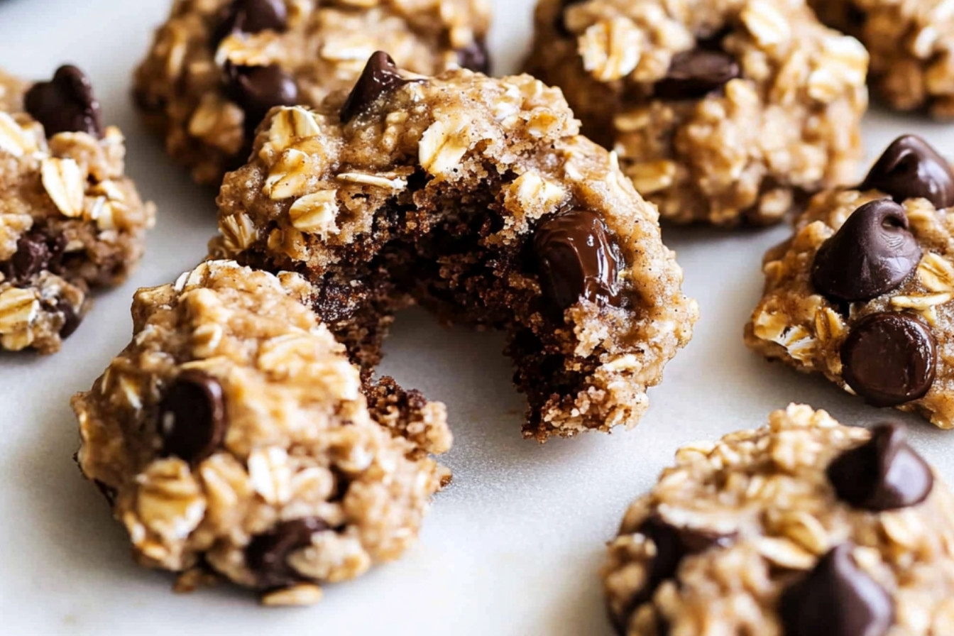 Cookies à la banane et avoine