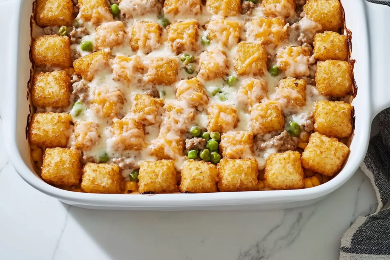 Gratin de tater tots
