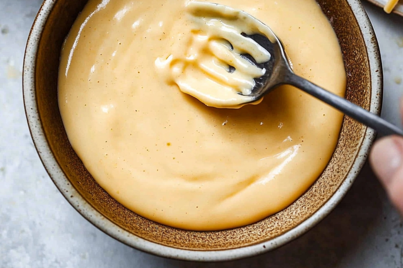 Sauce au fromage crémeuse