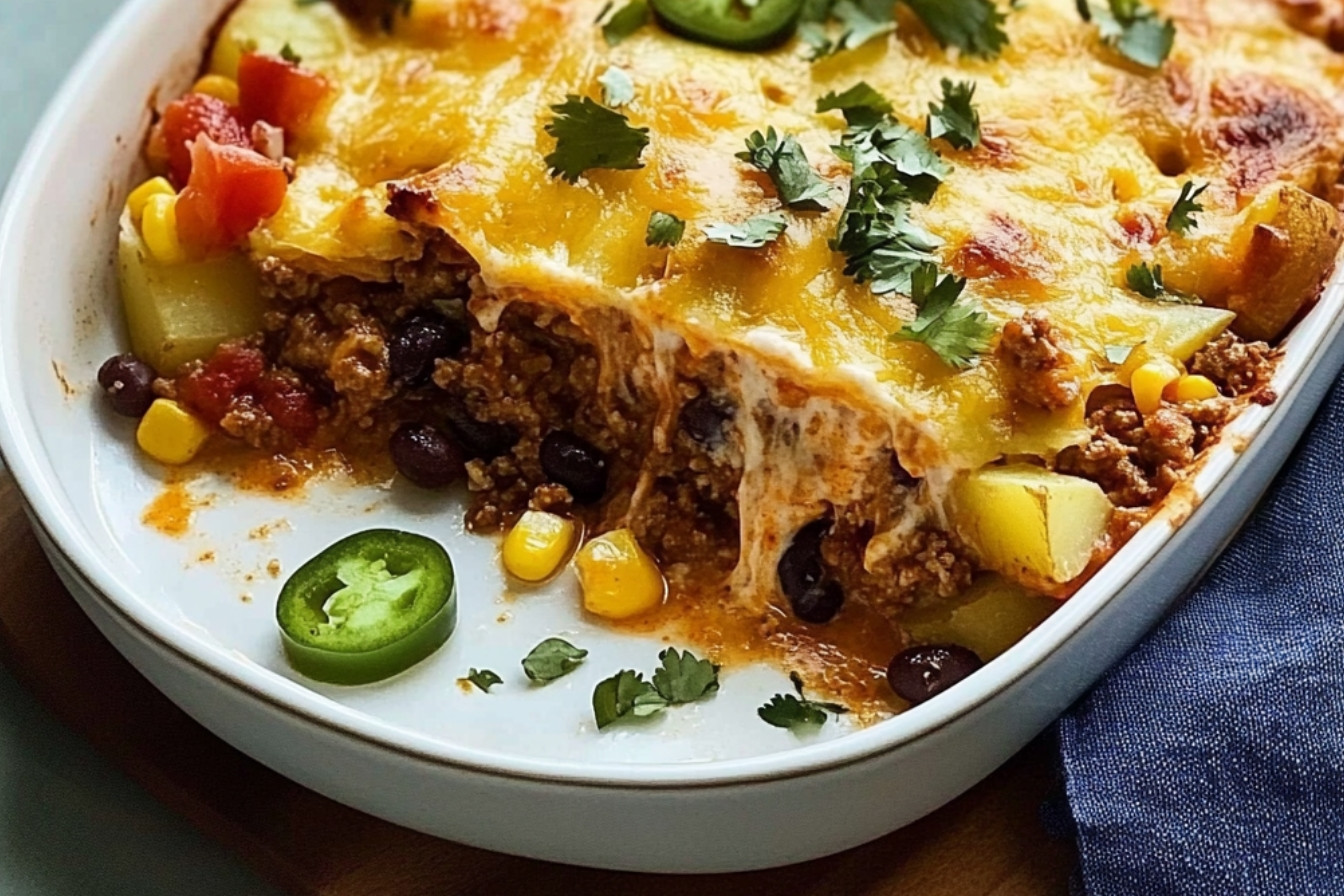 Casserole de pommes de terre tacos