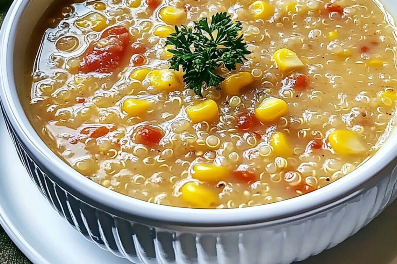 Chaudrée de quinoa et maïs