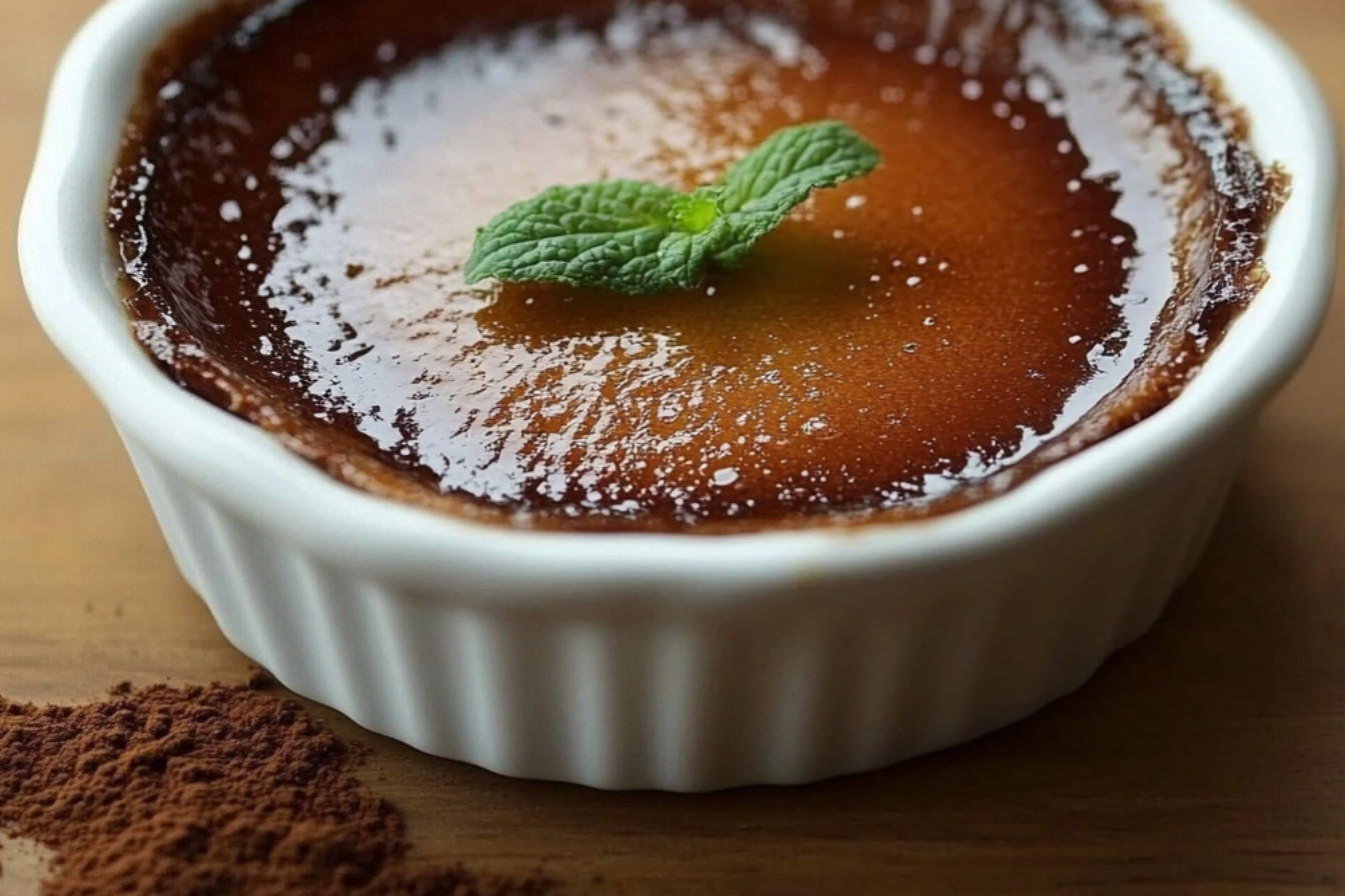 Crème brûlée au chocolat