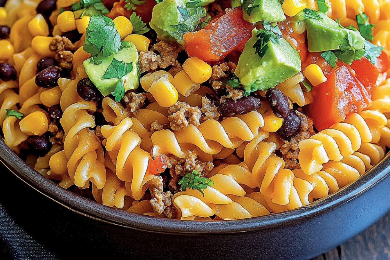 Salade de pâtes aux tacos