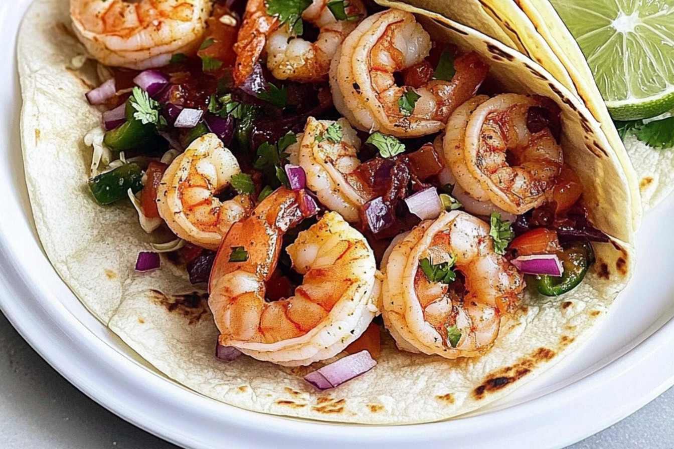 Tacos aux crevettes